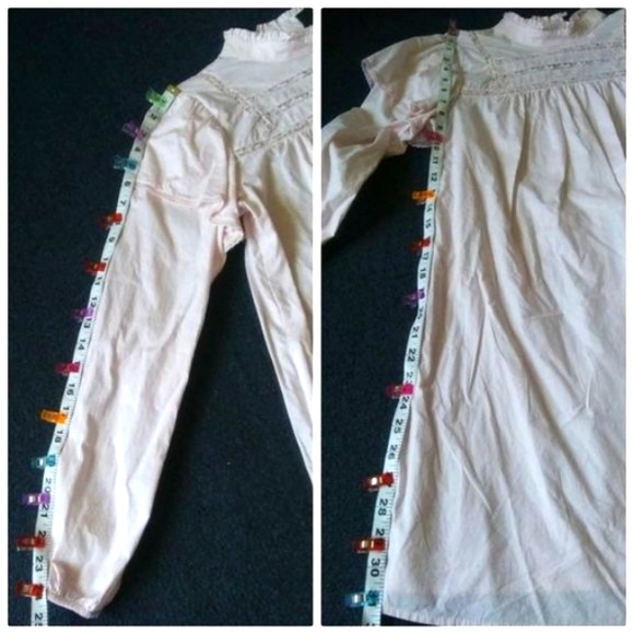 Kawaii Cottagecore Frill Dress in Pale Pink - Picture 3 of 7